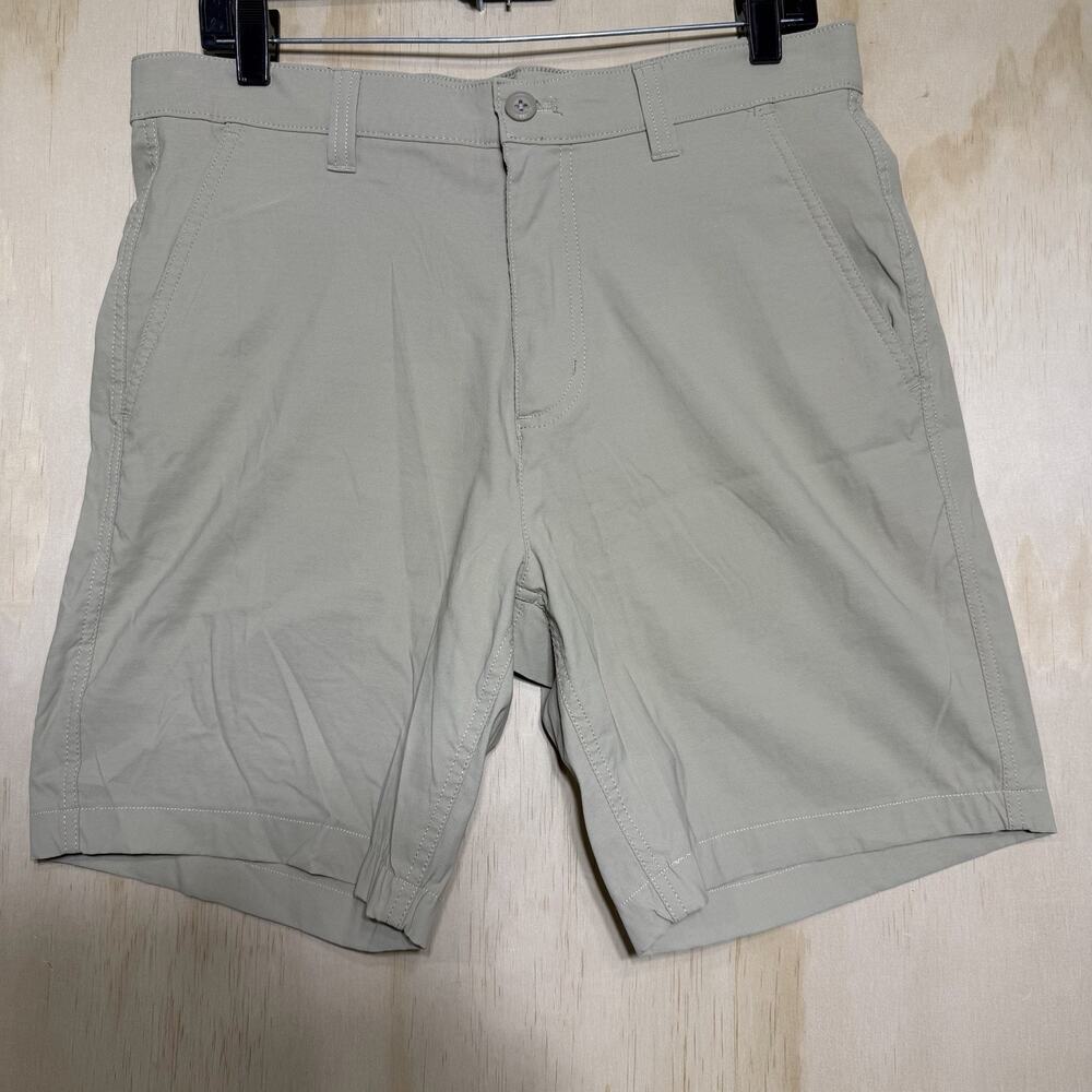 Eddie Bauer Mens Horizon Guide Chino Shorts Tan 32 EM31SH331P Hiking Performance